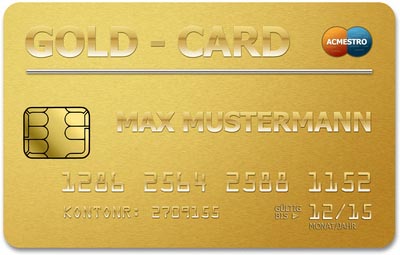 Maestro Gold Card